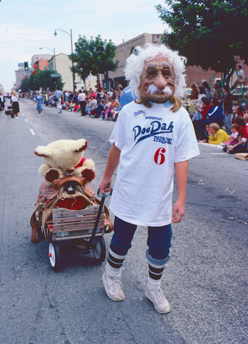 Kid as Albert Einstein