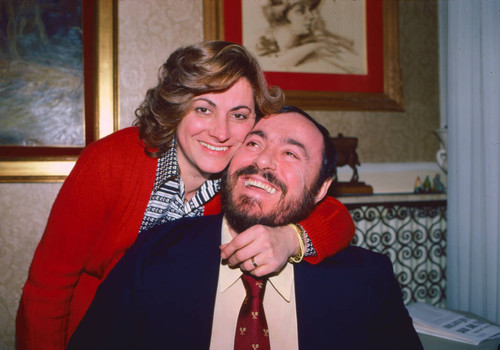 Luciano and Adua Pavarotti