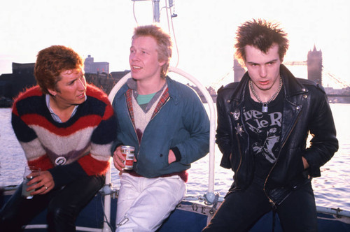 Paul Cook, Steve Jones, and Sid Vicious