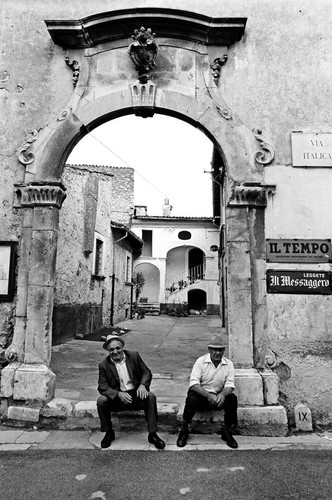 Men sitting