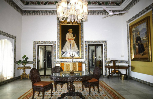 Lake Palace living room