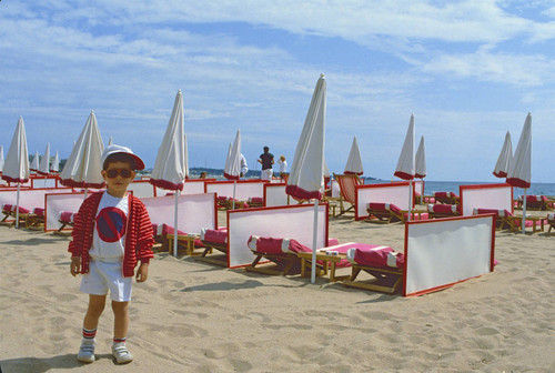 Boy on beach