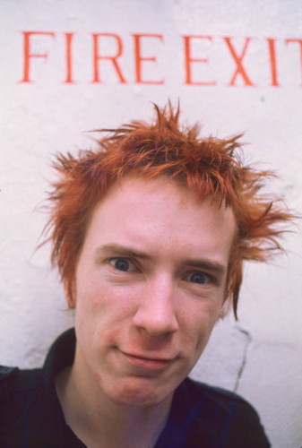 Johnny Rotten at the Portobello Hotel