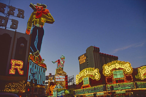 Cowboy and cowgirl neon