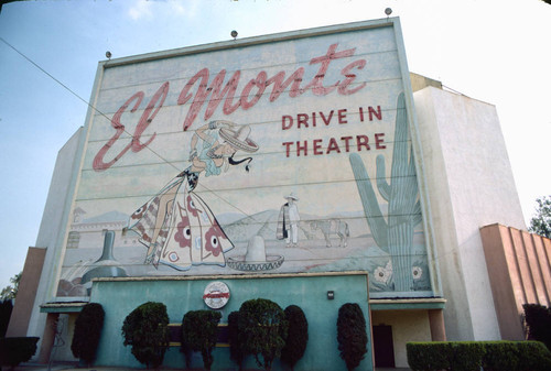 El Monte drive-in theater — Calisphere