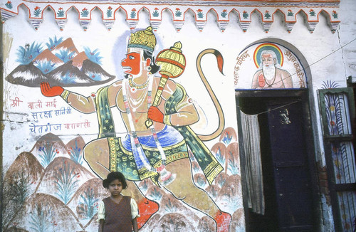 Hanuman mural