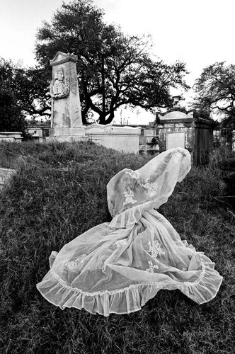 Cemetery ghost