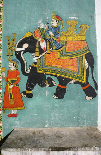 Elephant mural