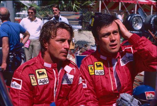 Rene Arnoux and Patrick Ramaby