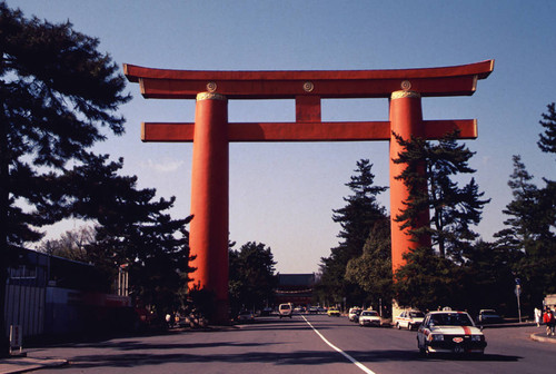 Torii, Heian Shrine