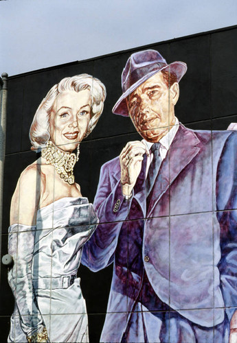 Hollywood mural