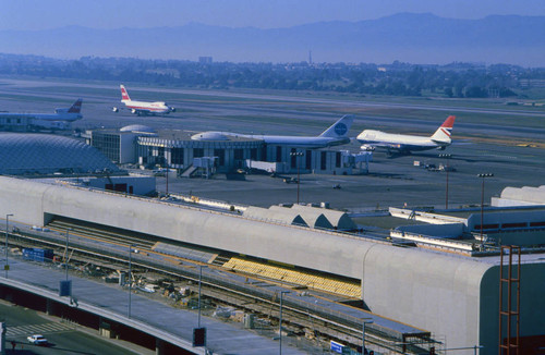 Terminal and runway