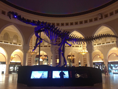 Dinosaur exhibit