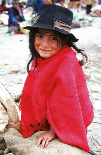 Girl wearing hat