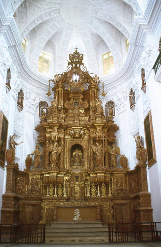 Golden altar