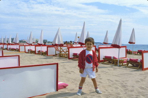 Boy on beach