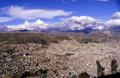 Bolivia cityscape