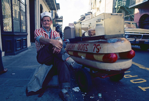 Hot dog cart