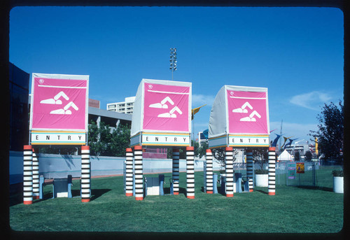 Ticket booths