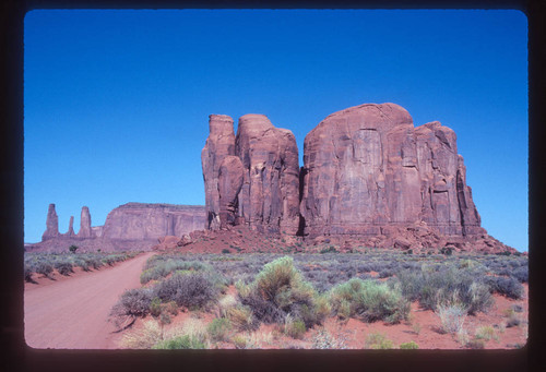 Rock formation, Mitchell Butte