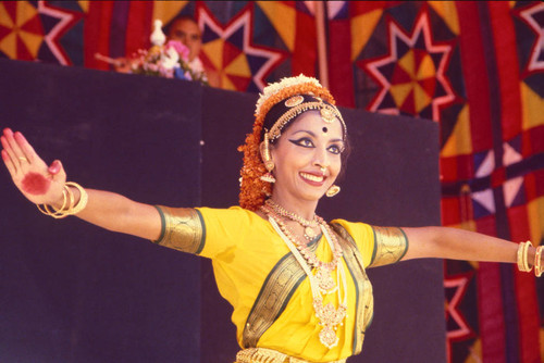 Indian dancer at Festival of Chariots