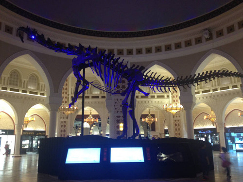 Dinosaur exhibit