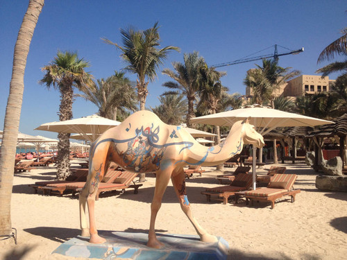 Camel sculpture