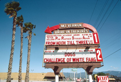 Mt. Vernon drive-in theater