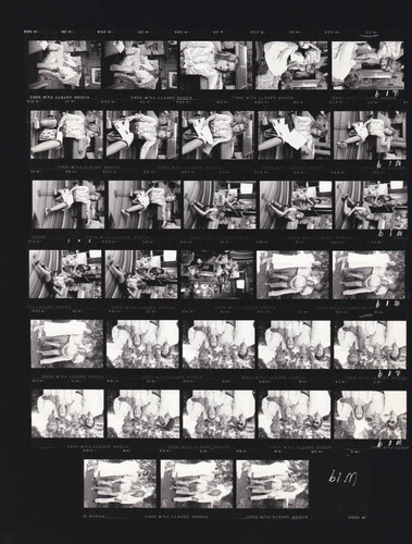 "I Can" contact print