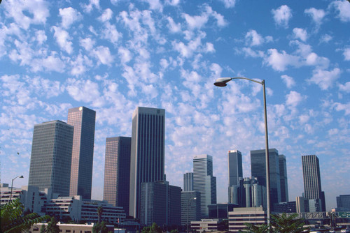 Los Angeles downtown skyline