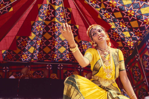 Indian dancer at Festival of Chariots