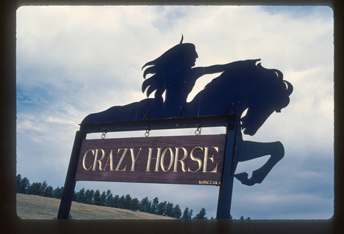 Crazy Horse Sign