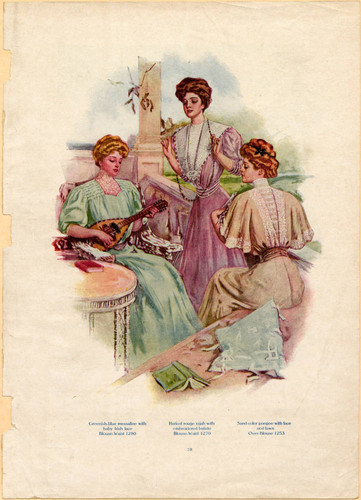 American fashions, Summer 1907