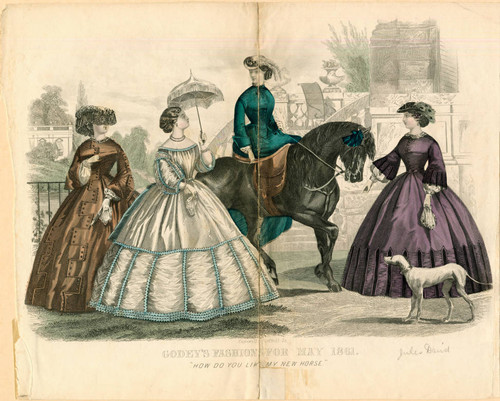 American fashions, Spring 1861