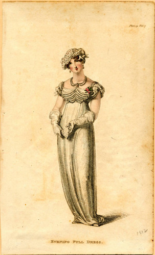 Evening dress, Spring 1812