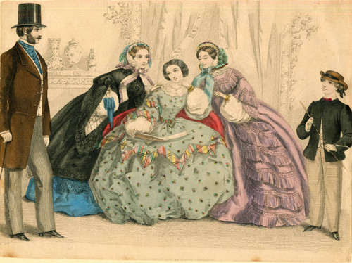 Fashions, circa 1858