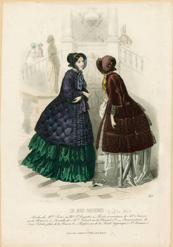 French fashions, Winter 1847