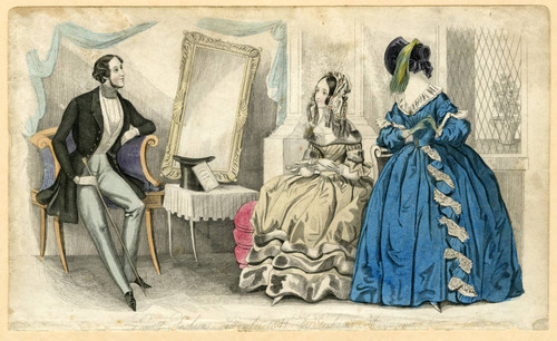 In the parlor, Winter 1841