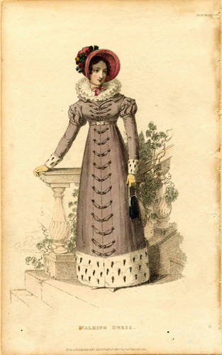 Walking dress, 1822