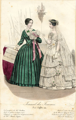 Bridal fashions, 1846