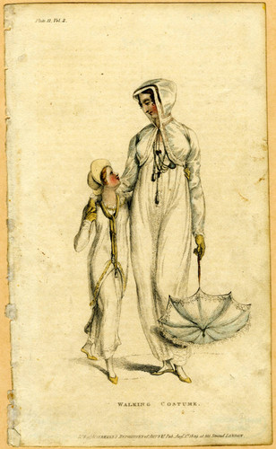 Walking dress, Summer 1809