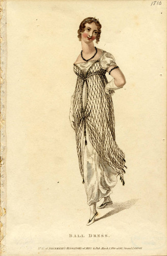 Ball dress, Spring 1810