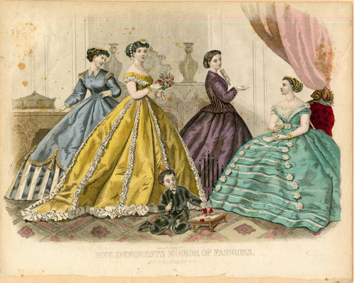 English fashions Winter 1866 Calisphere