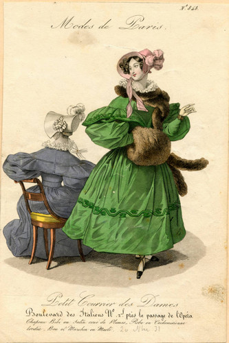 French fashions, Winter 1831