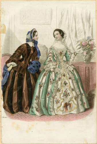 French fashions, 1854