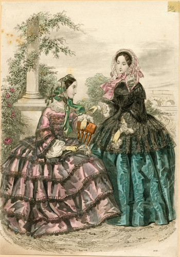 French fashions, 1854