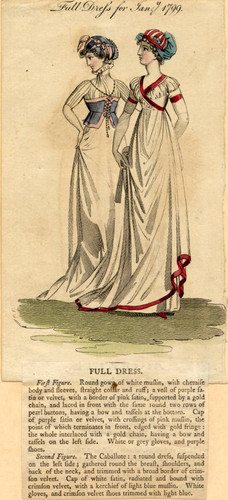 Round gowns, Winter 1799