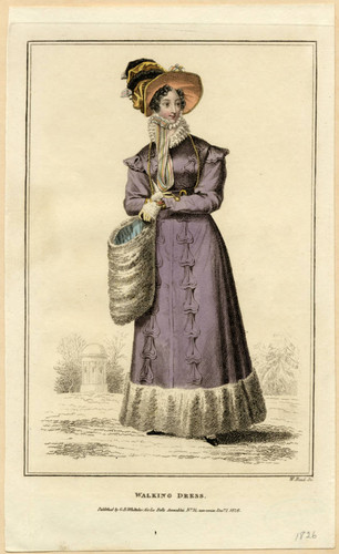 Walking dress, Winter 1826