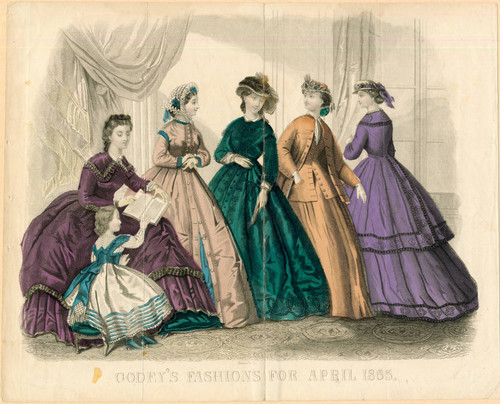 American fashions, Spring 1865