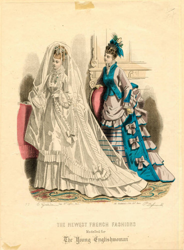 Bridal fashions, 1874